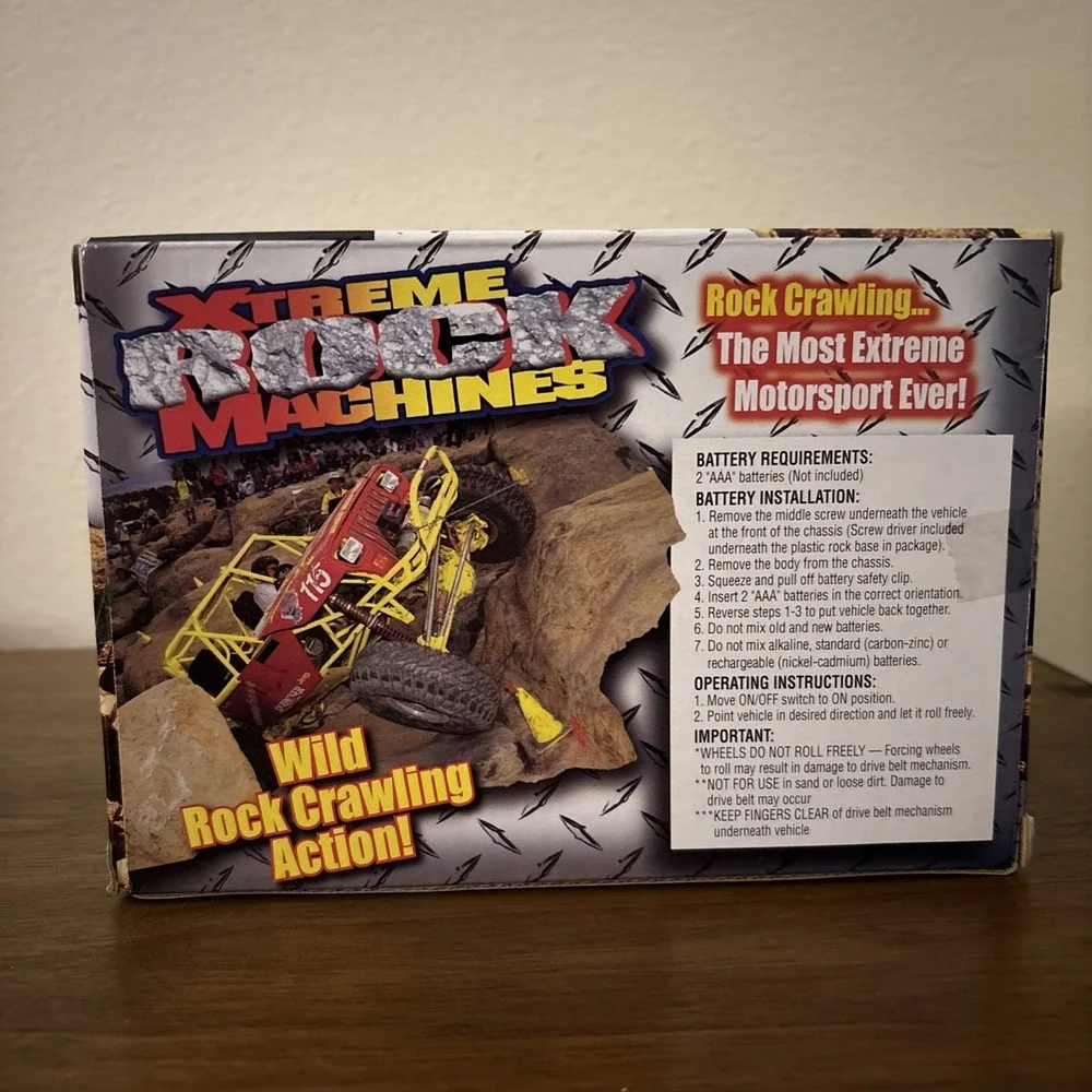 2003 Toy Zone Xtreme Rock Machines - Brand New &‎ Sealed Motorized Excellent
